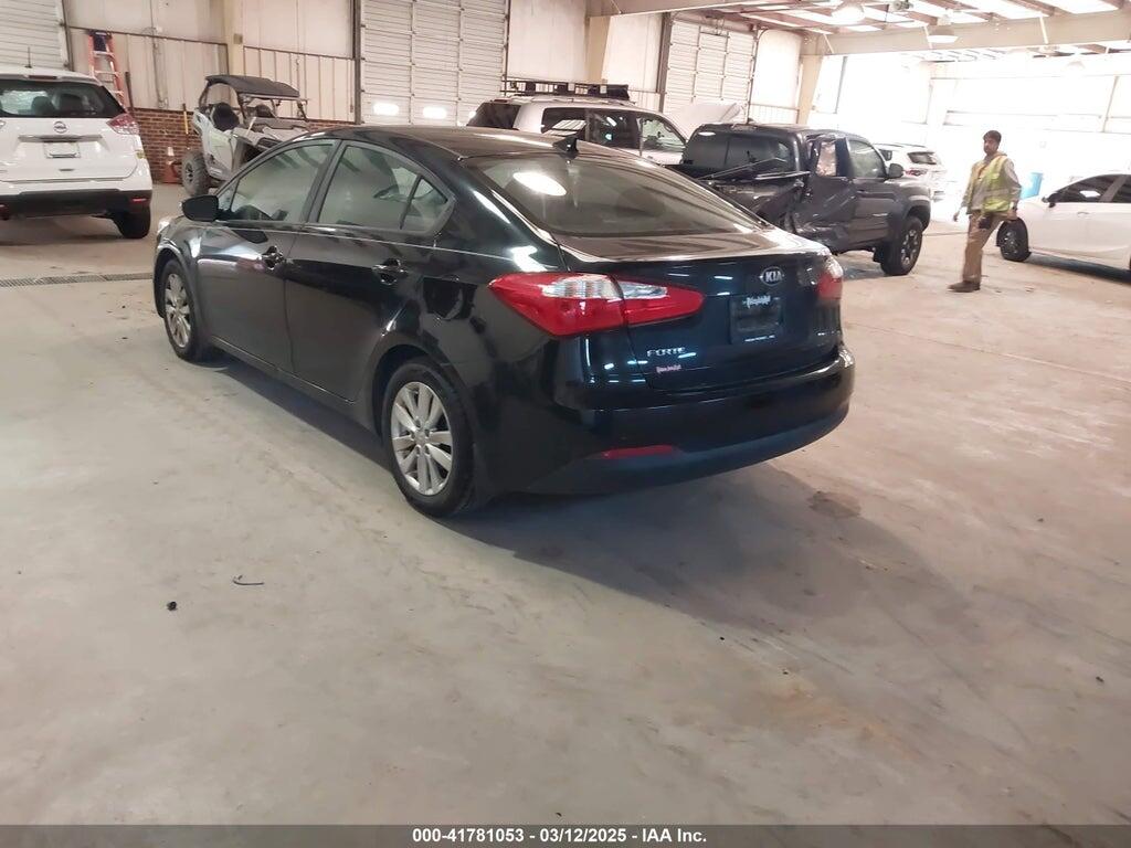 KNAFX4A69G5589706 2016 KIA FORTE photo no. 3