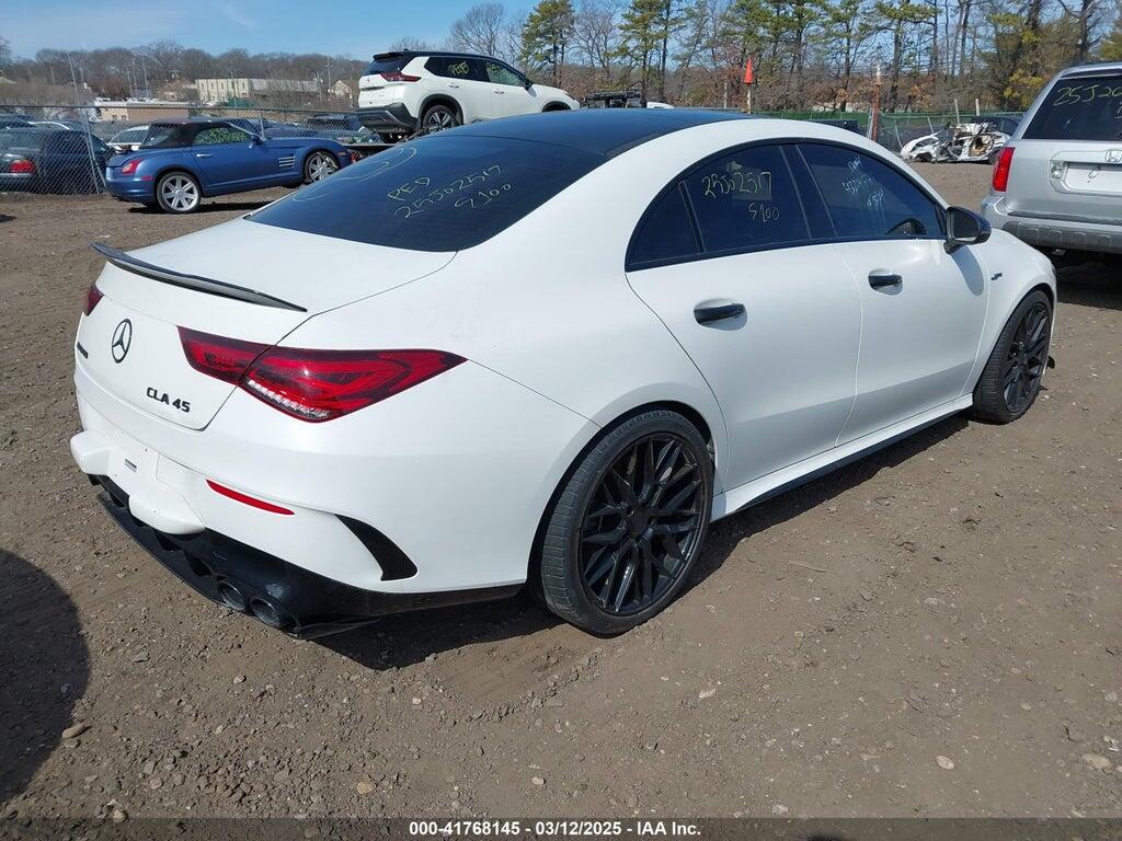 W1K5J5DB3NN307853 2022 MERCEDES-BENZ AMG CLA 45 photo no. 4