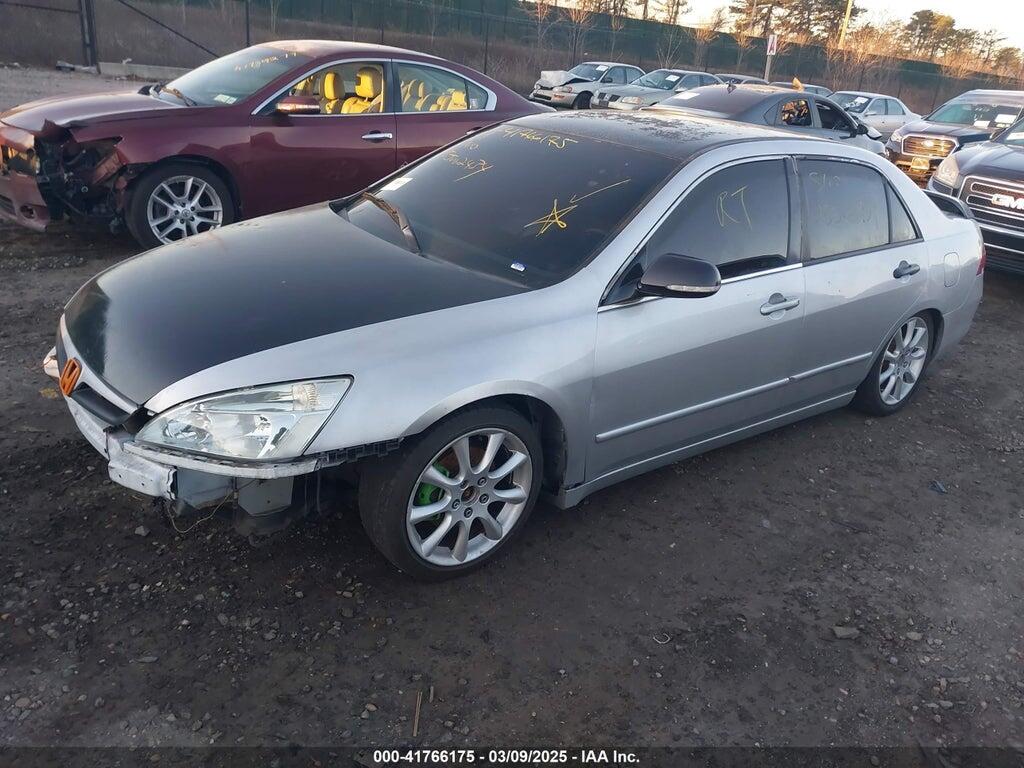 1HGCM563X6A151545 2006 HONDA ACCORD photo no. 2