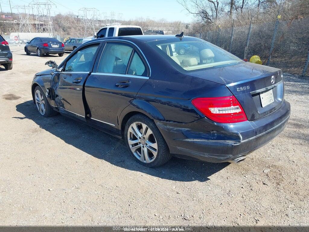 WDDGF8ABXER320544 2014 MERCEDES-BENZ C 300 photo no. 3