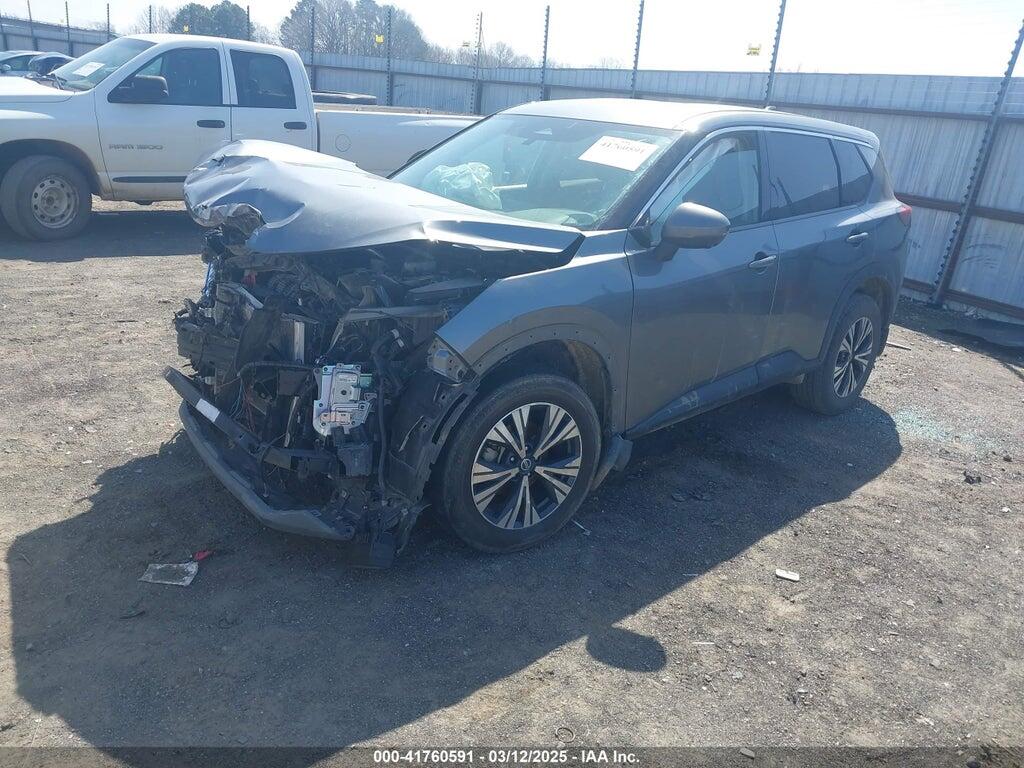 5N1AT3BAXMC676068 2021 NISSAN ROGUE photo no. 2