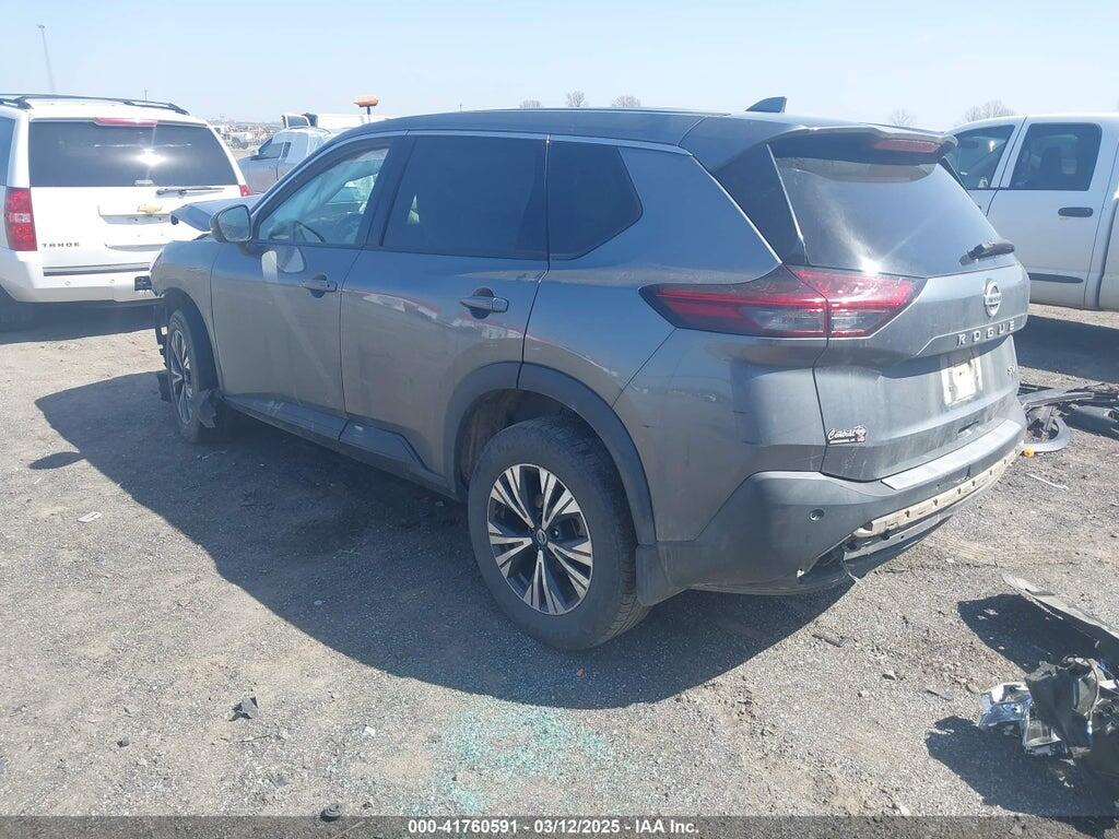 5N1AT3BAXMC676068 2021 NISSAN ROGUE photo no. 3