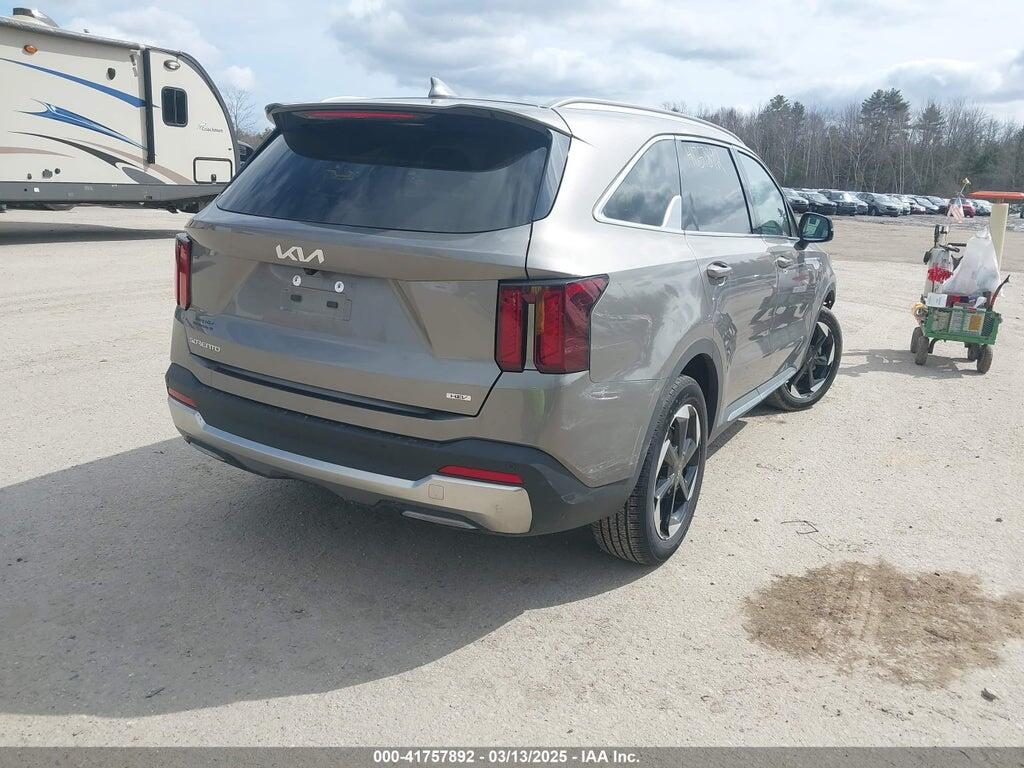 KNDRHDJG9S5289291 2025 KIA SORENTO HYBRID photo no. 4