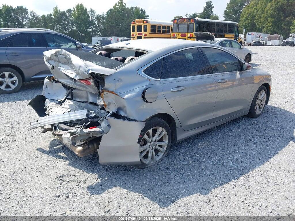1C3CCCAB3FN552176 2015 CHRYSLER 200 photo no. 4