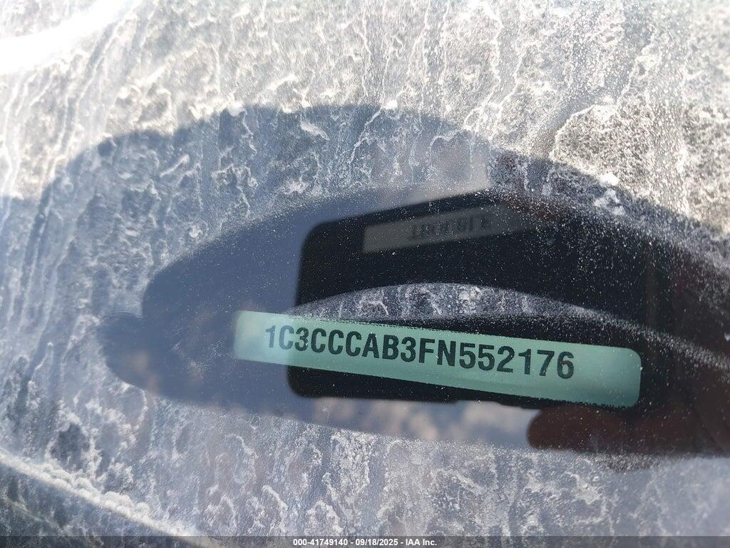 1C3CCCAB3FN552176 2015 CHRYSLER 200 photo no. 9