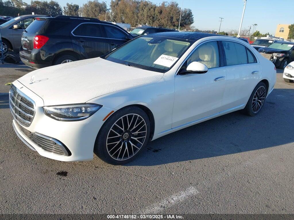 W1K6G6DBXNA091158 2022 MERCEDES-BENZ S 500 photo no. 2
