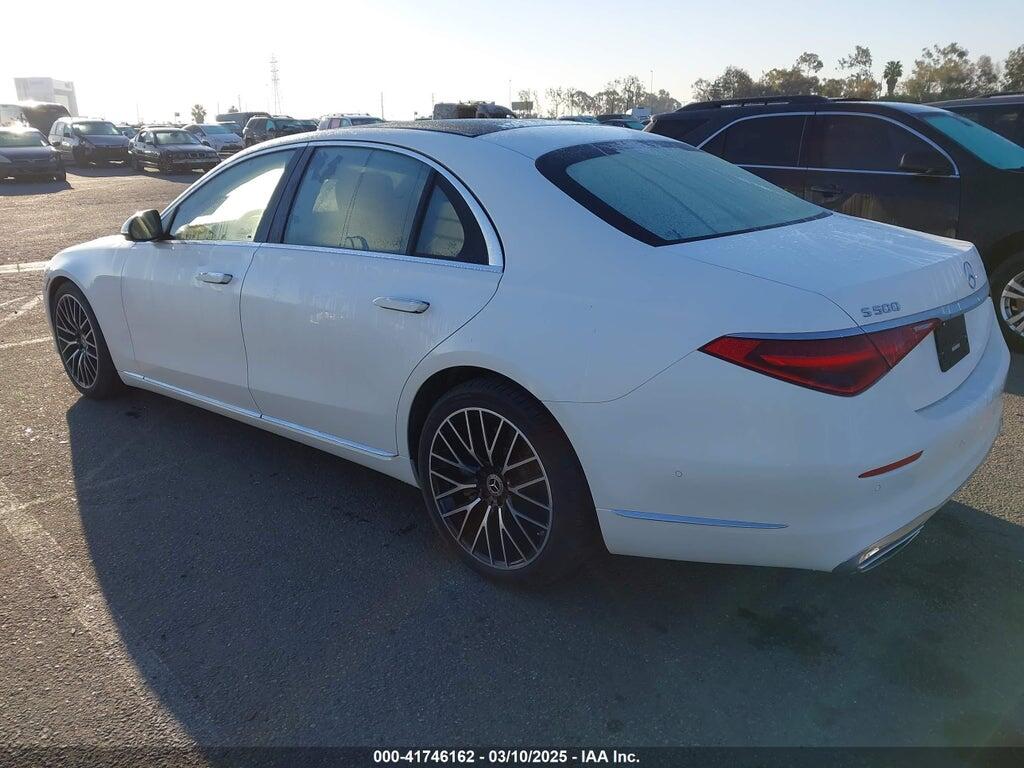 W1K6G6DBXNA091158 2022 MERCEDES-BENZ S 500 photo no. 3