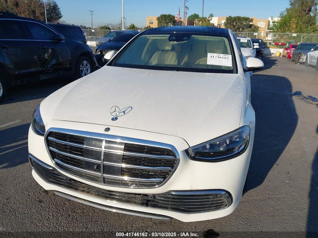 W1K6G6DBXNA091158 2022 MERCEDES-BENZ S 500 photo no. 6