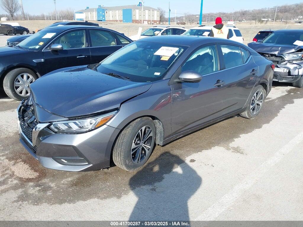 3N1AB8CV7NY288345 2022 NISSAN SENTRA photo no. 2