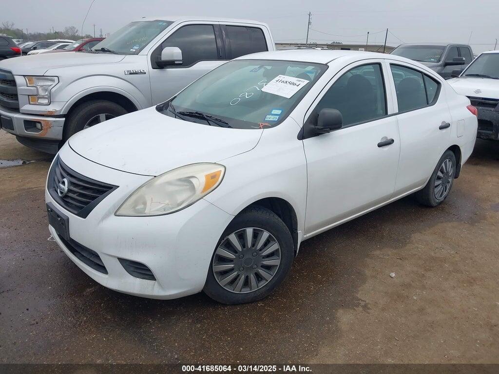 3N1CN7AP6DL840878 2013 NISSAN VERSA photo no. 2