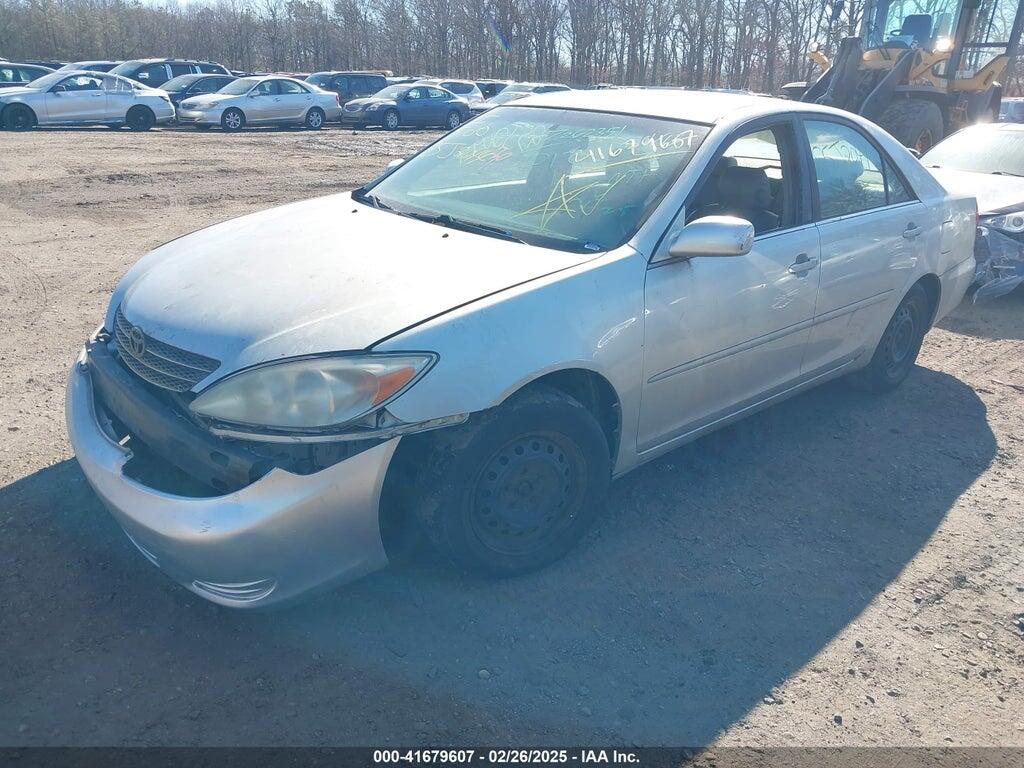4T1BE32KX2U002534 2002 TOYOTA CAMRY photo no. 2
