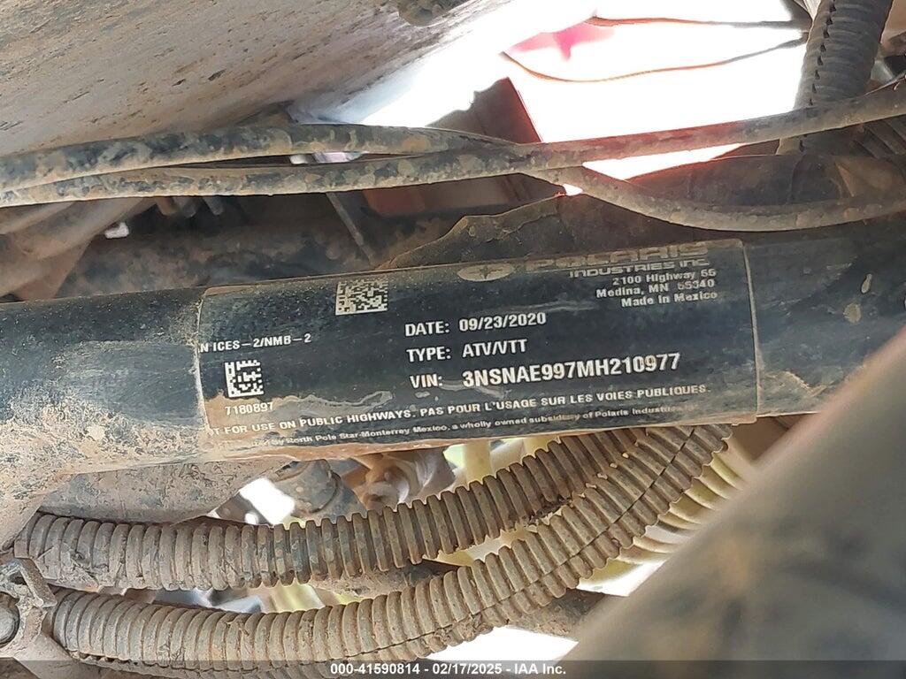 3NSNAE997MH210977 2021 POLARIS RZR photo no. 10