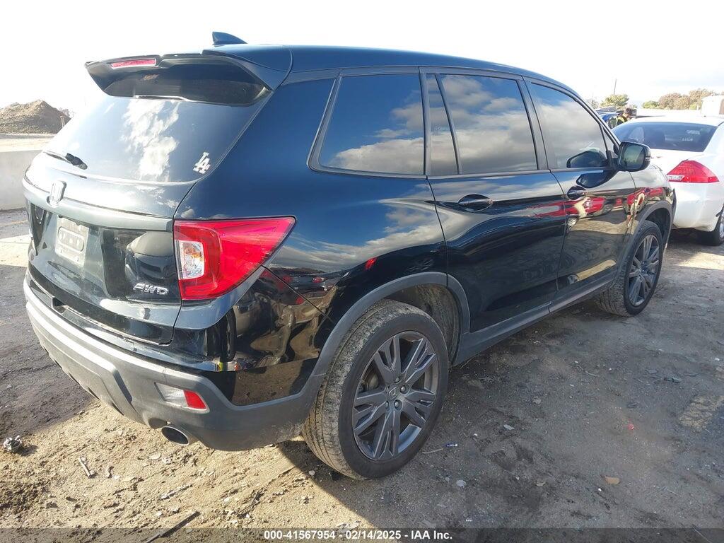 5FNYF8H51MB024623 2021 HONDA PASSPORT photo no. 4