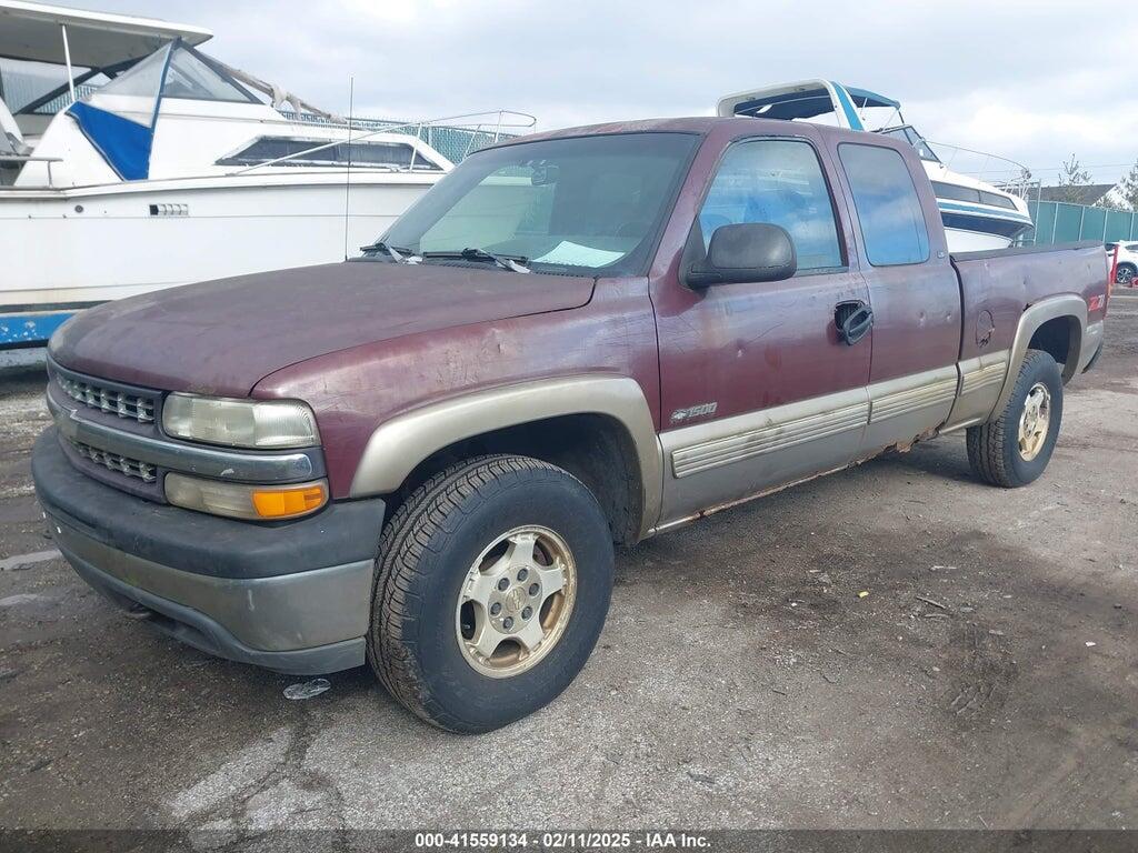 1GCEK19T4YE121566 2000 CHEVROLET SILVERADO 1500 photo no. 2