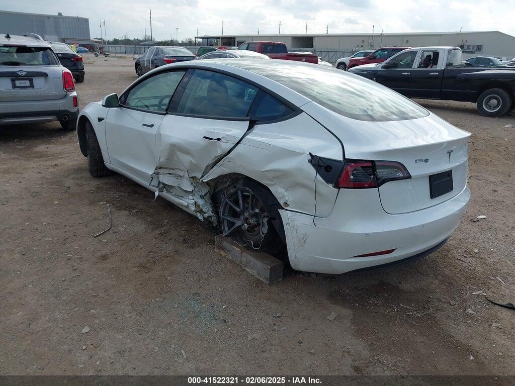 5YJ3E1EA0NF305416 2022 TESLA MODEL 3 photo no. 3