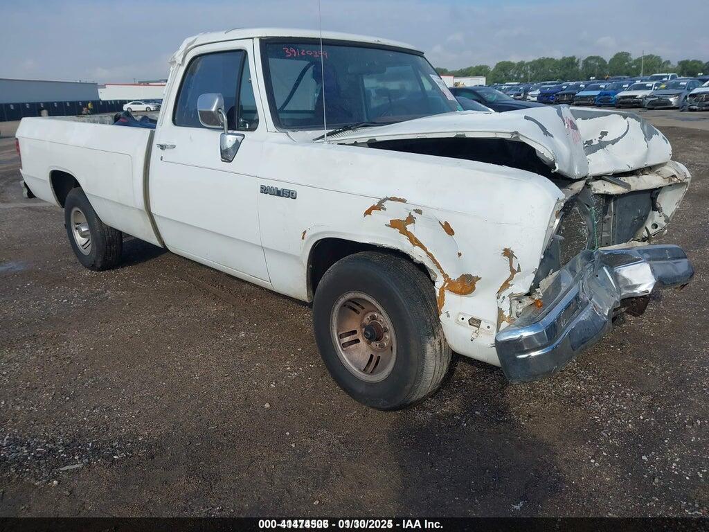 1B7HE16Y4MS238533 1991 DODGE D-SERIES photo no. 1