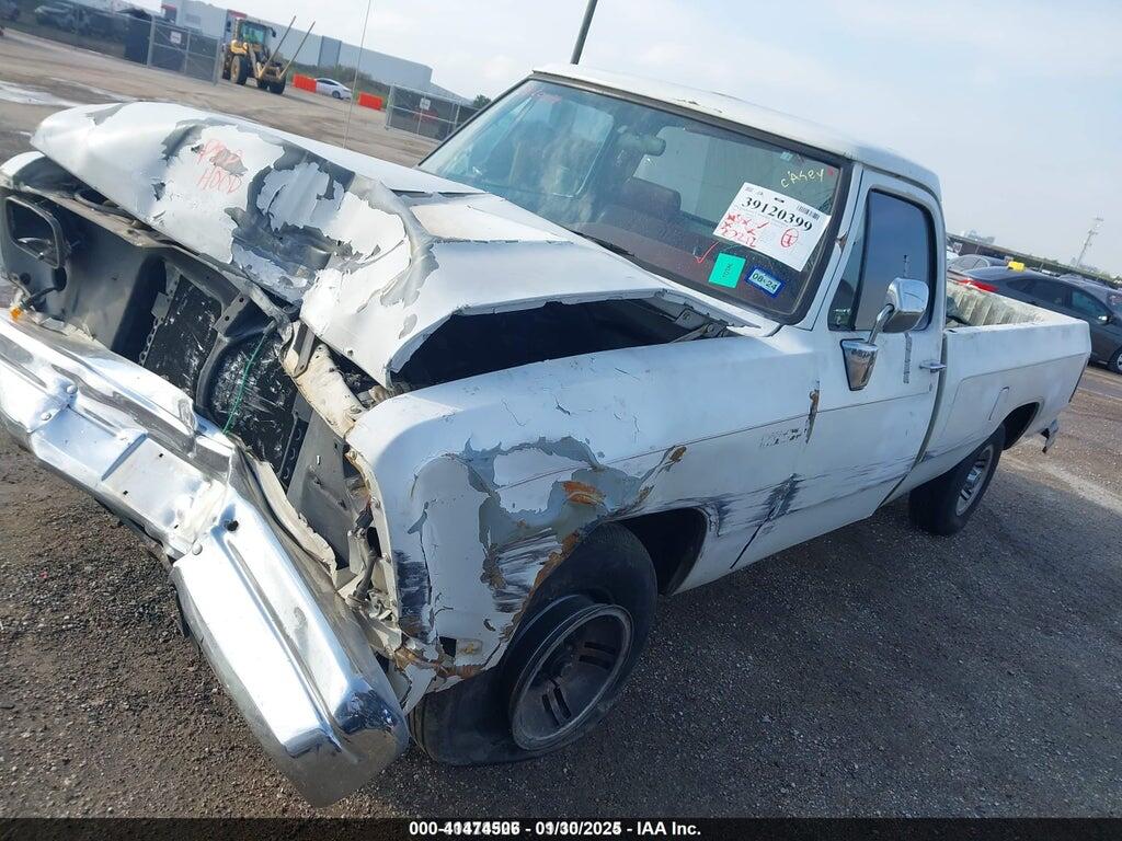 1B7HE16Y4MS238533 1991 DODGE D-SERIES photo no. 2