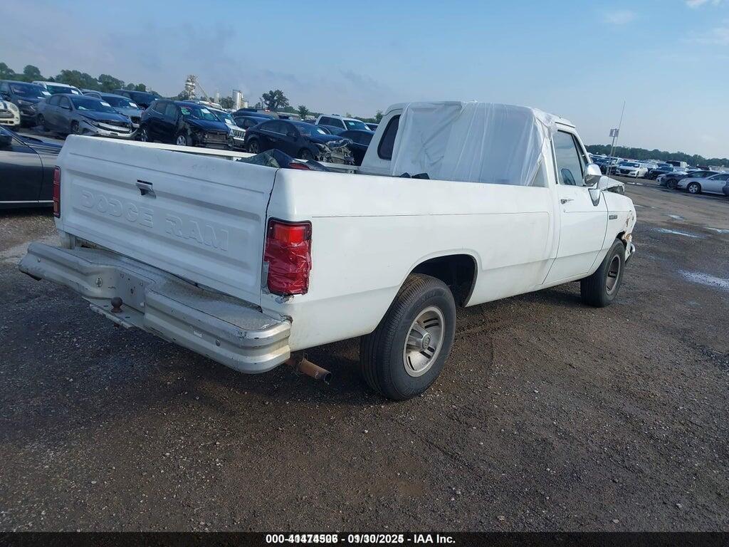 1B7HE16Y4MS238533 1991 DODGE D-SERIES photo no. 4
