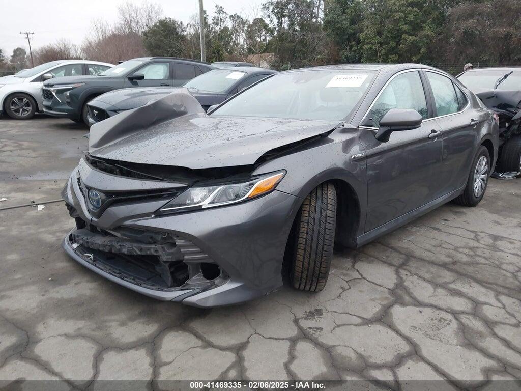 4T1B31HK4KU517790 2019 TOYOTA CAMRY HYBRID photo no. 2
