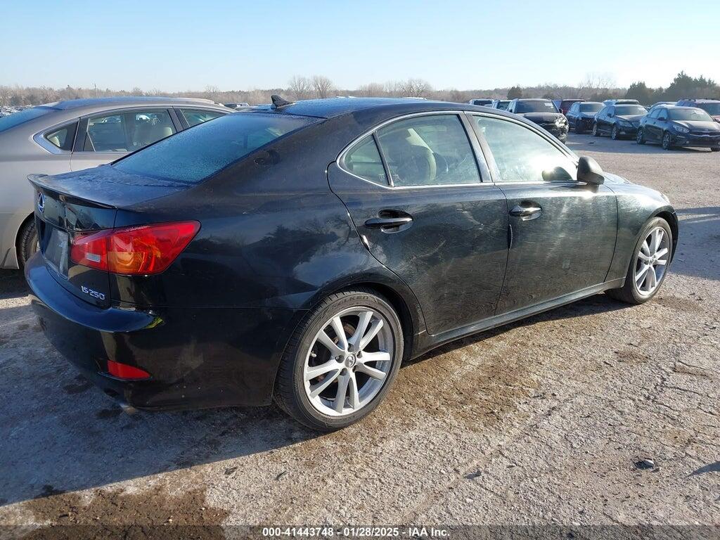 JTHBK262X72042244 2007 LEXUS IS 250 photo no. 4