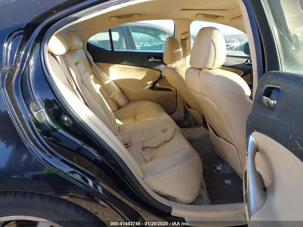 JTHBK262X72042244 2007 LEXUS IS 250 photo no. 8