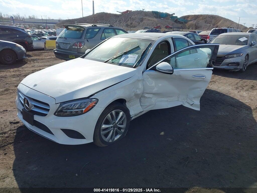 W1KWF8EB3MR635061 2021 MERCEDES-BENZ C 300 photo no. 2