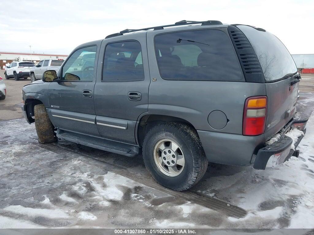 1GNEK13T11J143814 2001 CHEVROLET TAHOE photo no. 3
