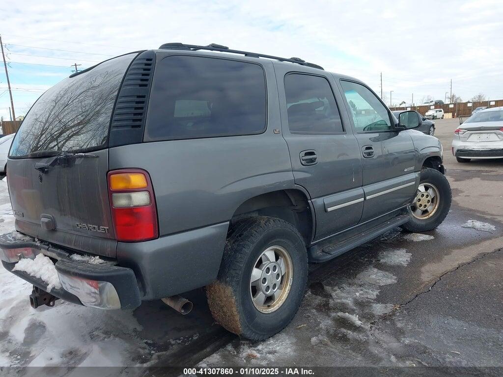 1GNEK13T11J143814 2001 CHEVROLET TAHOE photo no. 4