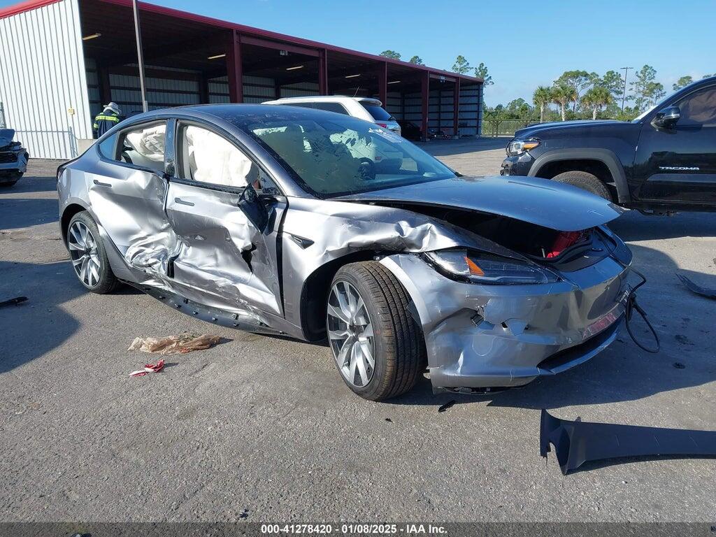5YJ3E1EA7SF902977 2025 TESLA MODEL 3 photo no. 1
