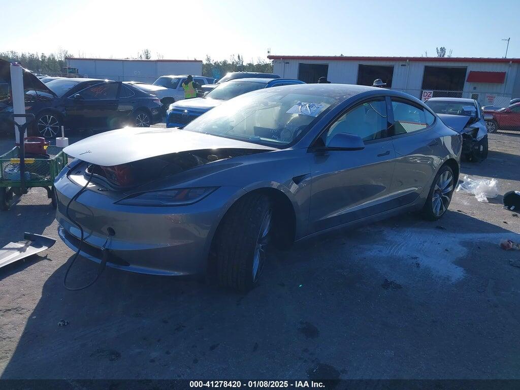 5YJ3E1EA7SF902977 2025 TESLA MODEL 3 photo no. 2