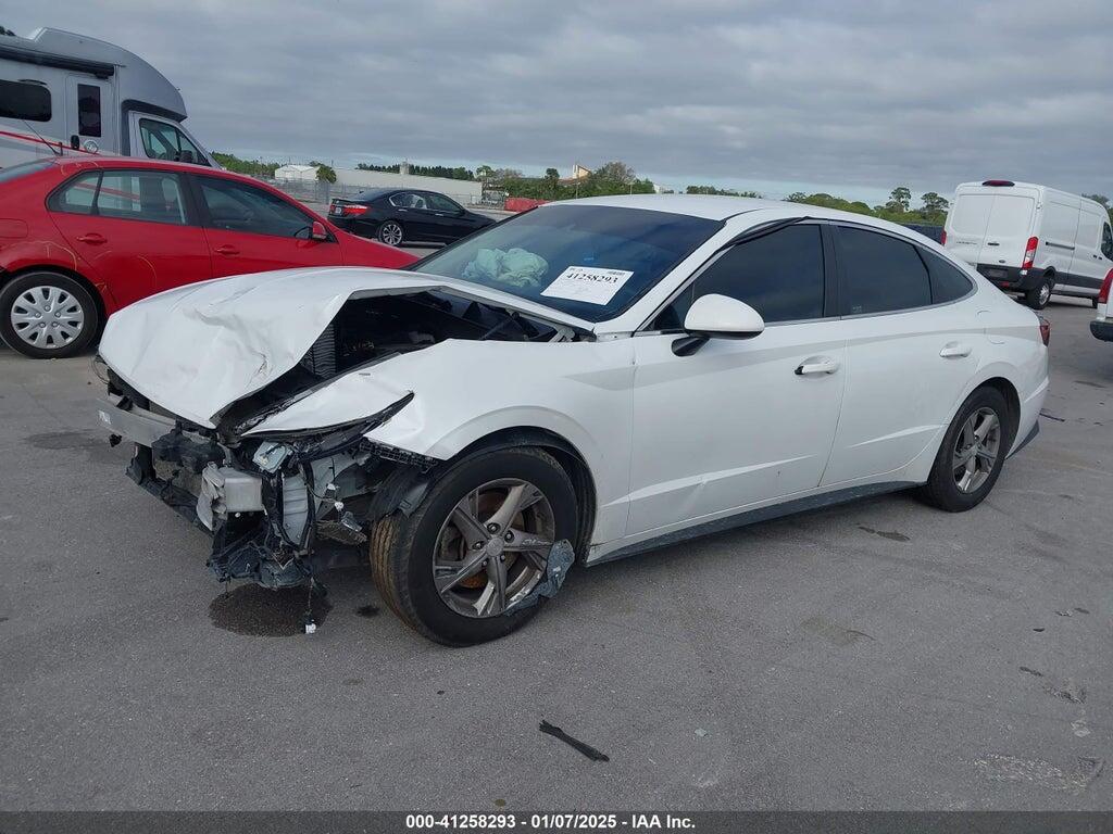 5NPEG4JA9MH126933 2021 HYUNDAI SONATA photo no. 2