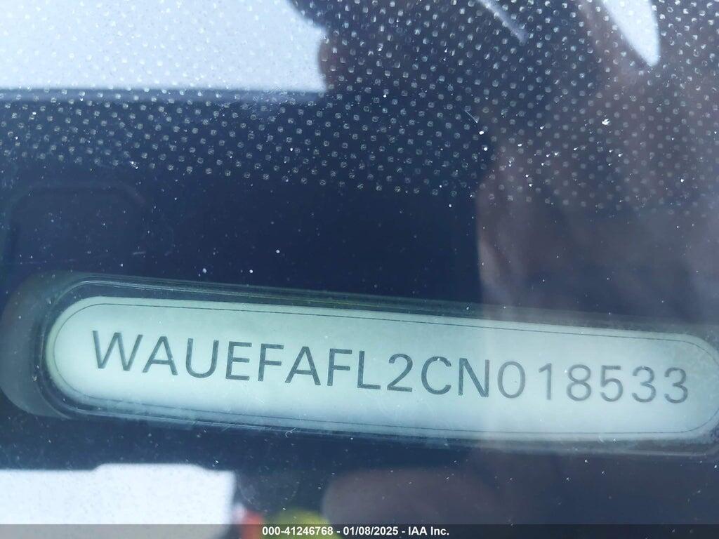 WAUEFAFL2CN018533 2012 AUDI A4 photo no. 9