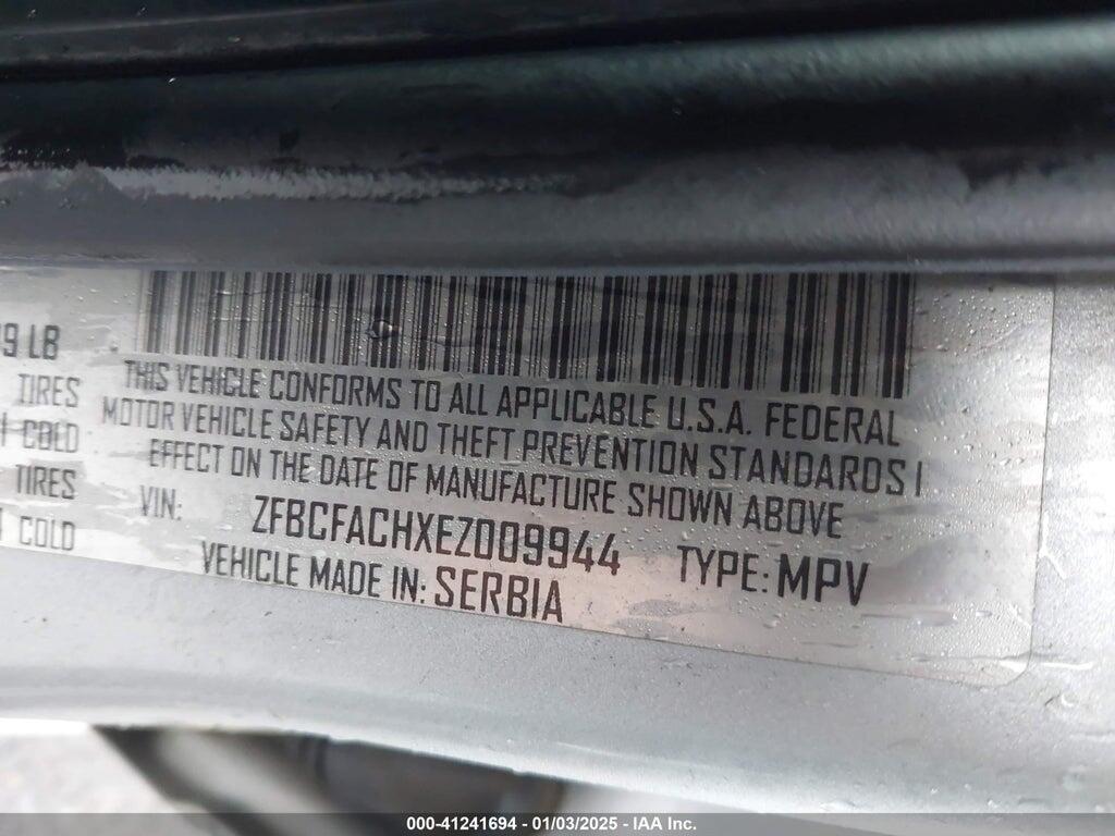 ZFBCFACHXEZ009944 2014 FIAT 500L photo no. 9