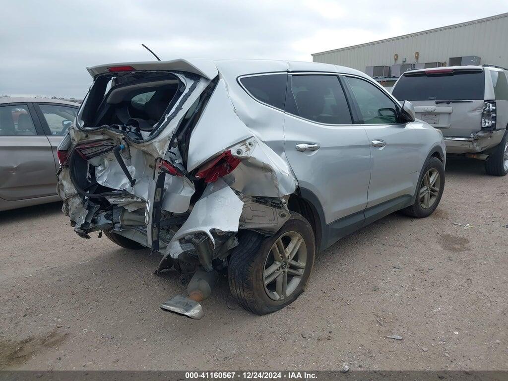 5XYZT3LB7JG525081 2018 HYUNDAI SANTA FE SPORT photo no. 4