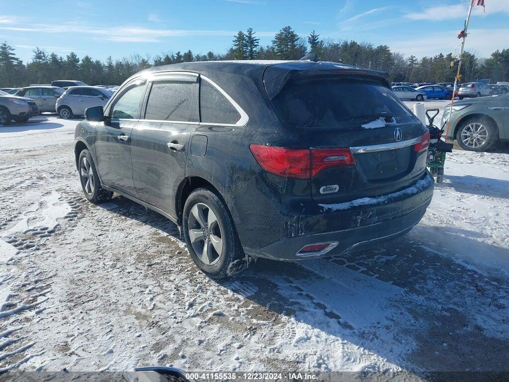 5FRYD4H28FB017660 2015 ACURA MDX photo no. 3