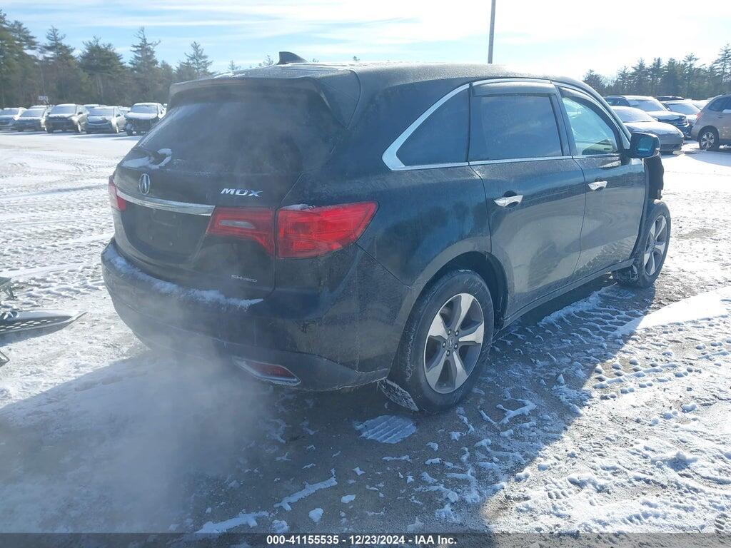 5FRYD4H28FB017660 2015 ACURA MDX photo no. 4