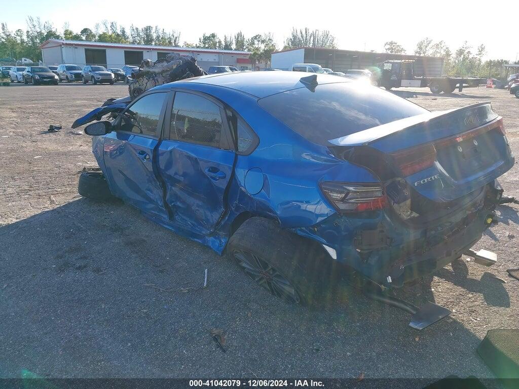 3KPF44AC8NE446202 2022 KIA FORTE photo no. 3