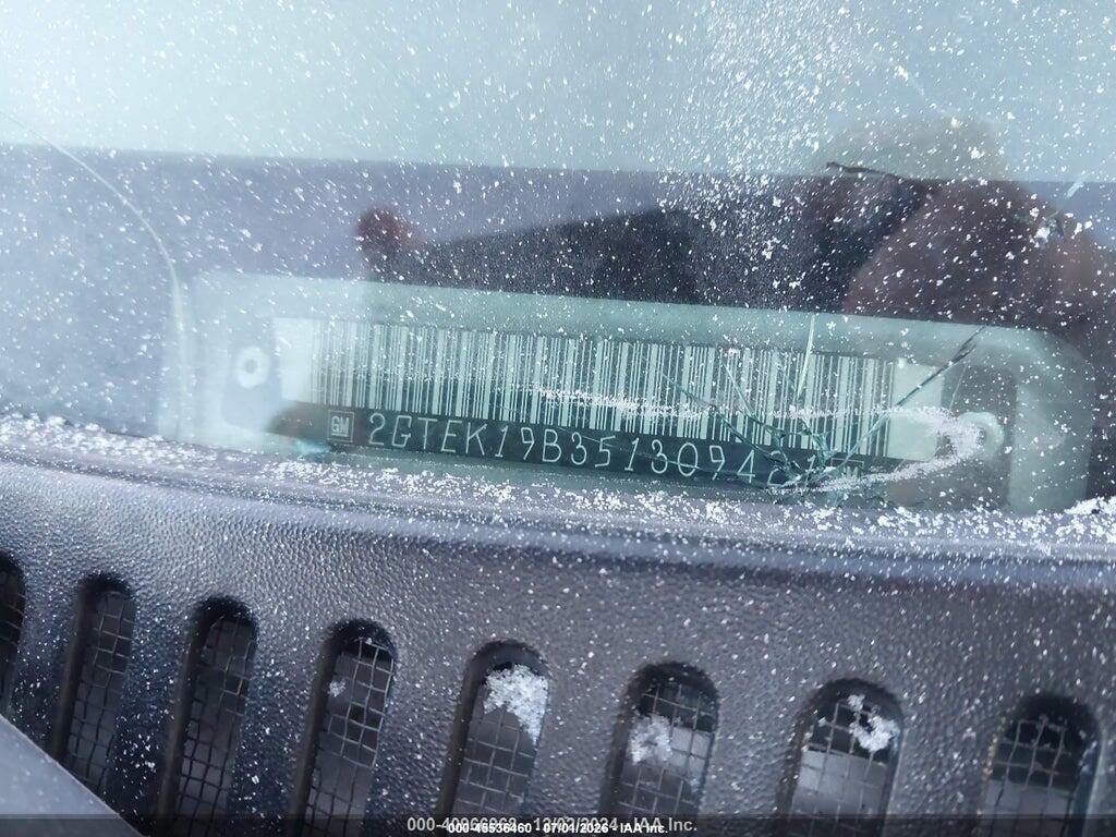 2GTEK19B351309421 2005 GMC SIERRA 1500 photo no. 9