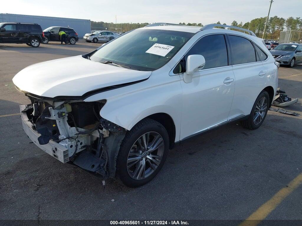 2T2BK1BA8FC342675 2015 LEXUS RX 350 photo no. 2