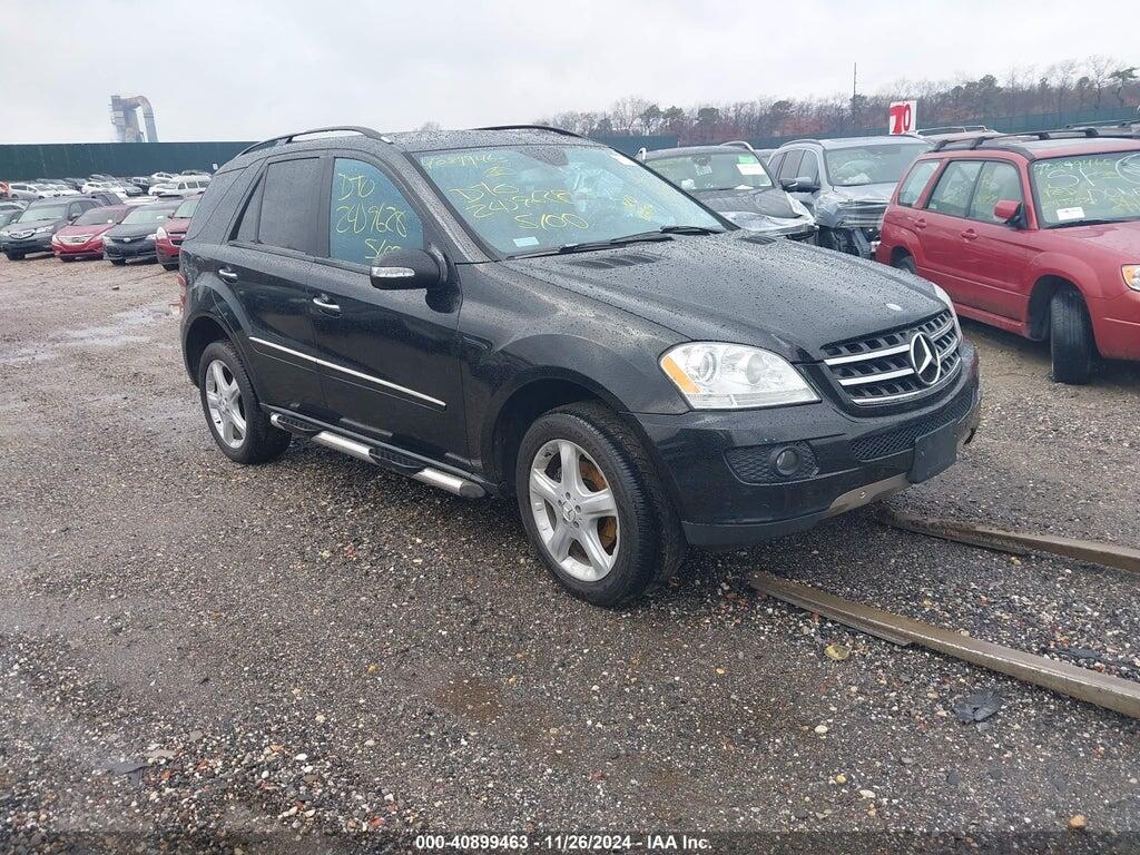 2007 MERCEDES-BENZ ML 500 4JGBB75E17A156080