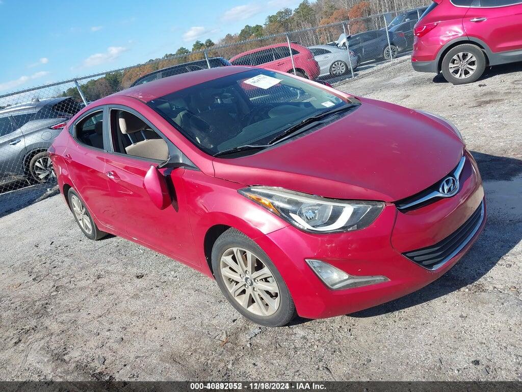 KMHDH4AE1EU083381 2014 HYUNDAI ELANTRA photo no. 1