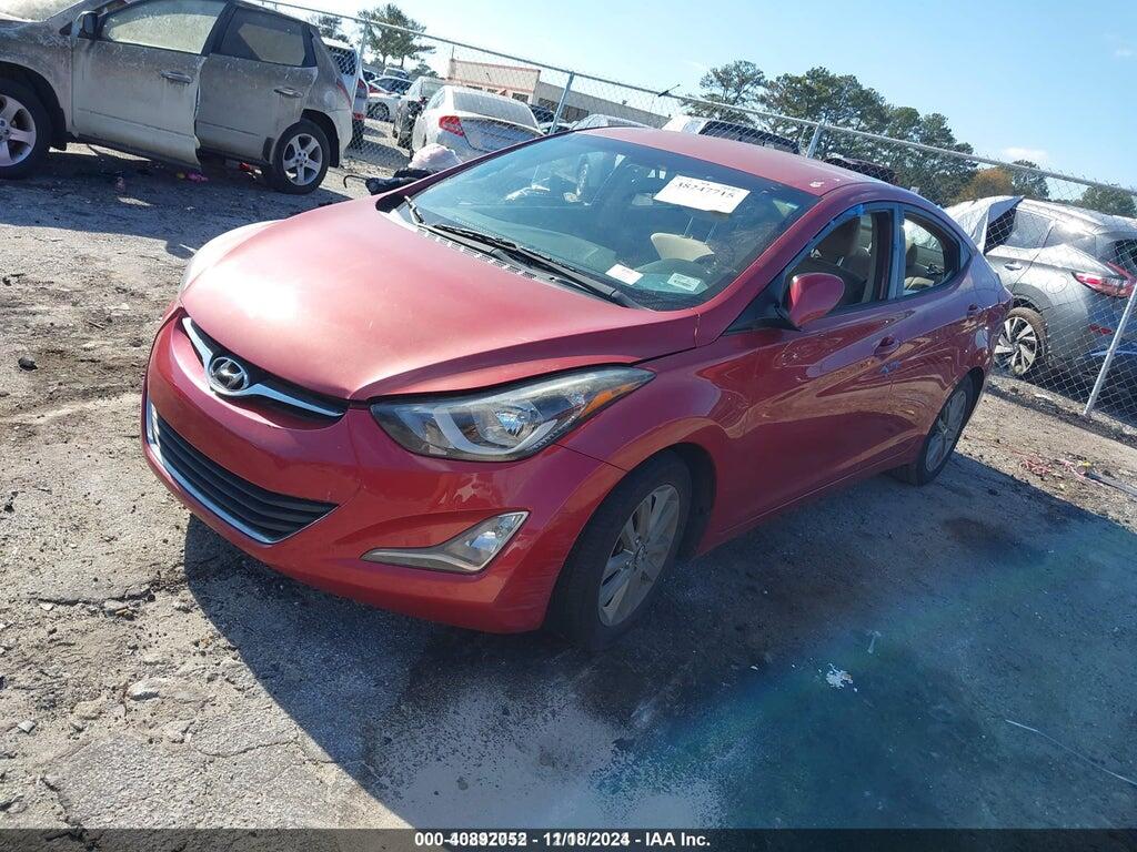 KMHDH4AE1EU083381 2014 HYUNDAI ELANTRA photo no. 2