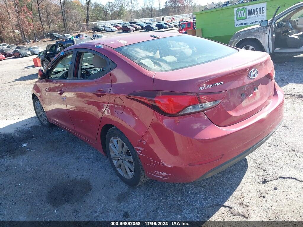 KMHDH4AE1EU083381 2014 HYUNDAI ELANTRA photo no. 3