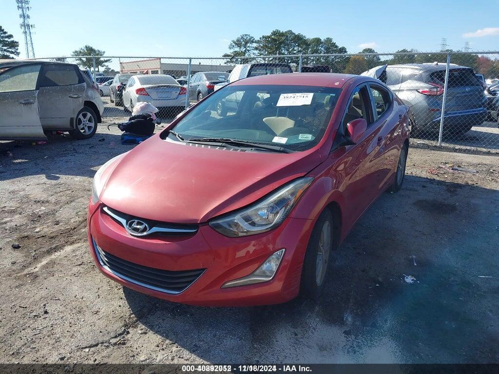 KMHDH4AE1EU083381 2014 HYUNDAI ELANTRA photo no. 6