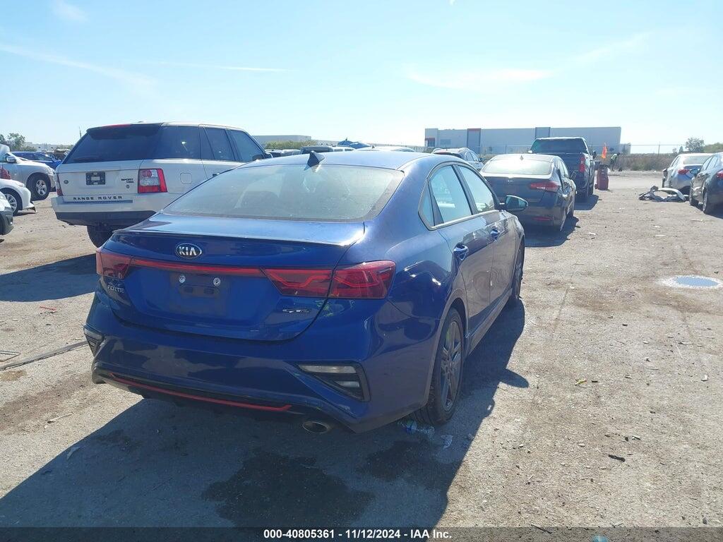 3KPF34AD3ME330643 2021 KIA FORTE photo no. 4