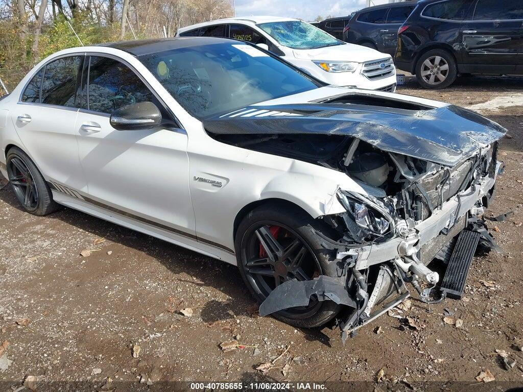 2015 MERCEDES-BENZ C 63 AMG 55SWF8HB4FU076892