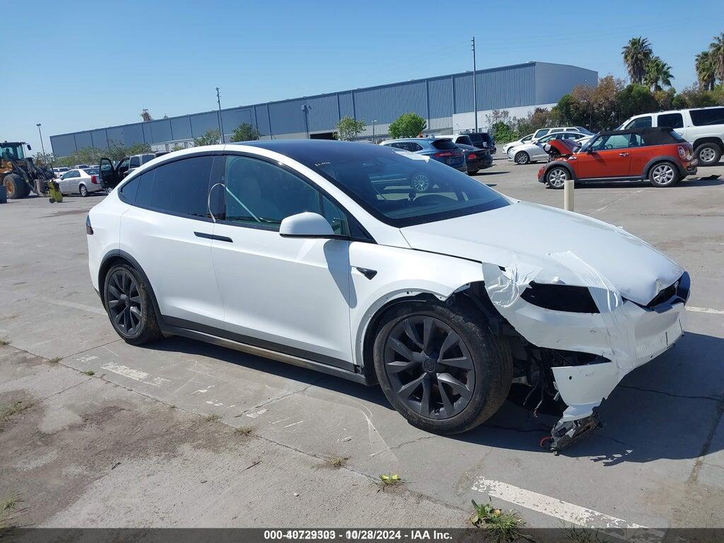 7SAXCAE52NF345994 2022 TESLA MODEL X photo no. 1