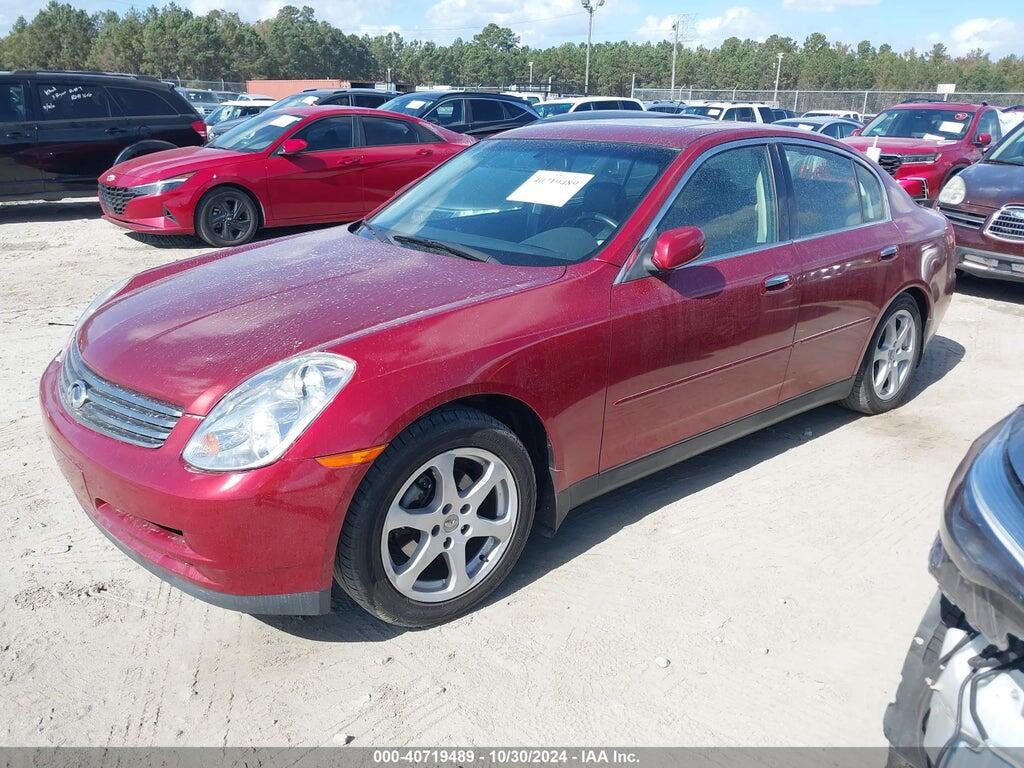JNKCV51EX3M020127 2003 INFINITI G35 photo no. 2