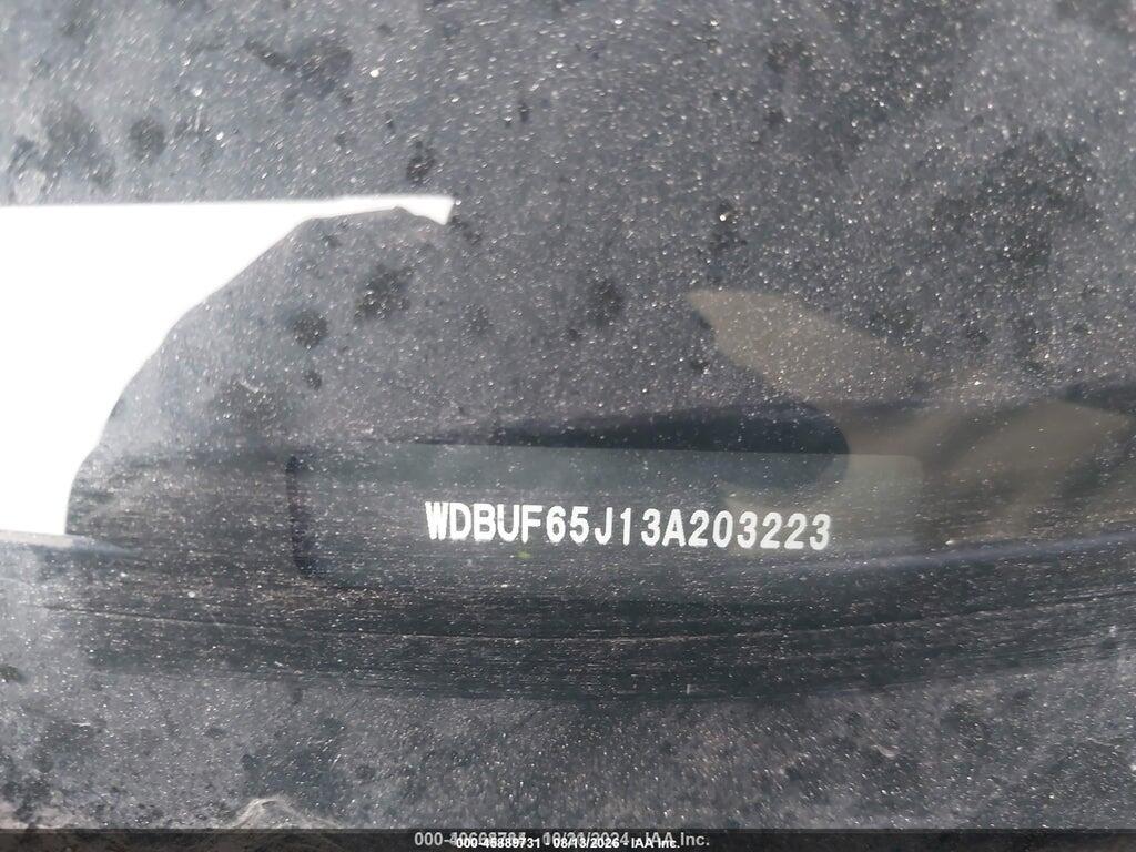 WDBUF65J13A203223 2003 MERCEDES-BENZ E 320 photo no. 9