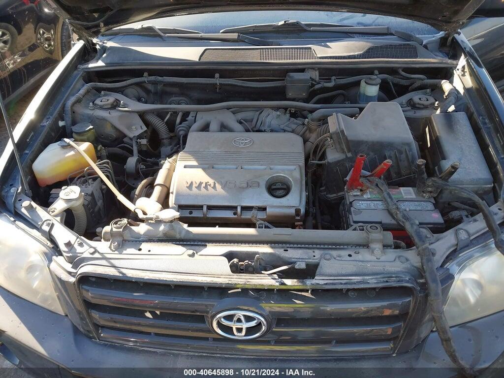 JTEGP21A940004210 2004 TOYOTA HIGHLANDER photo no. 10